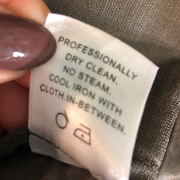 Classiques Entier Skirt Set Peplum Jacket Brown Gold Sheen Size Medium 8 - Picture 11 of 11